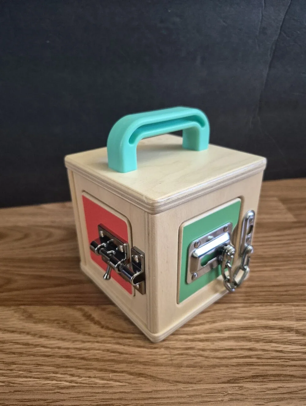 Lovevery Wooden Lock Box Toy